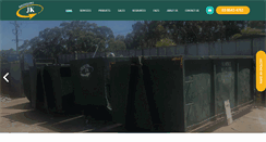 Desktop Screenshot of jkrecycling.com.au